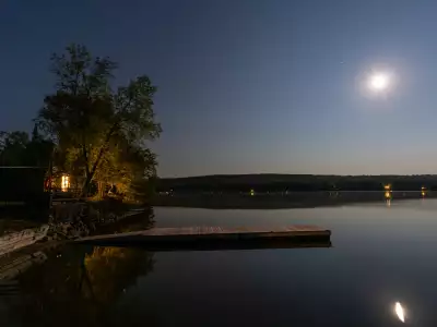 Best wellness retreats in Ontario | A dock at Dimensions wellness retreat in Ontario