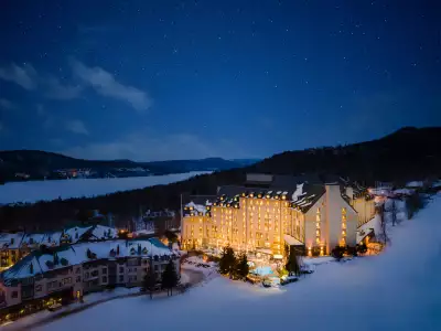 Mont Tremblant activities | Fairmont Mont Tremblant in the evening