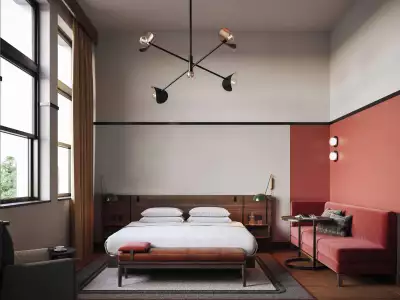 New Toronto hotels | A guestroom at The Postmark Hotel, Newmarket