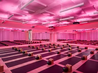 Sweat and Tonic in The Well, Toronto | The pilates room at Sweat and Tonic in The Well