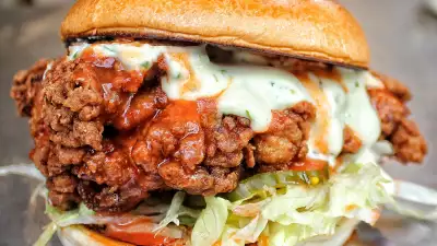 Honey Butter sandwich at Other Side Fried
