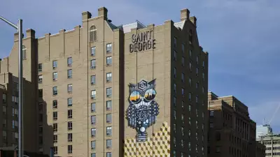 Hotel review: the Kimpton Saint George hotel, Toronto | Graffiti by BirdO on the exterior of Kimpton Saint George