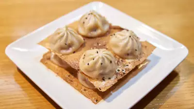 Pan Fried Soup Dumplings at Shanghai Shao Master Soup Bao