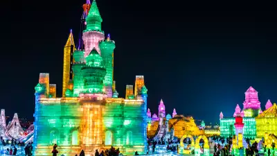 Ice attractions