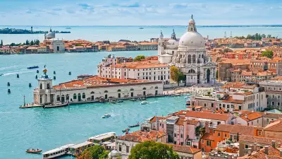 Clear water in Venice canals