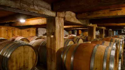 Best Prince Edward Wineries | Barrels at Grange of Prince Edward County