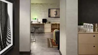 Best hotels Toronto staycation | The Anndore House bedroom living area