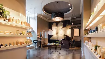 Restaurants in Victoria, B.C. plus hotels, activities and more | Spa Magnolia lobby at the Magnolia Hotel & Spa
