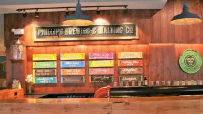 Restaurants in Victoria, B.C. plus hotels, activities and more | The bar at Phillips Brewing