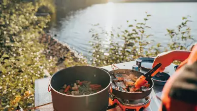 Gears of Travel, Canadian adventure | Outdoor camp cooking near lake