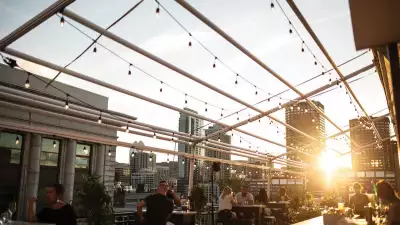 The best things to do and eat in Montreal | Rooftop view at Terrasse Place D'Armes