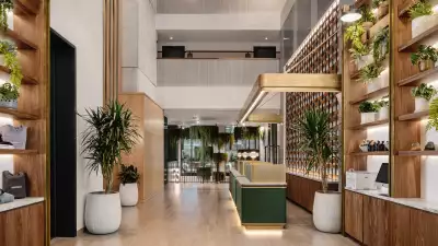 New York City | Inside the lobby at Arlo Midtown