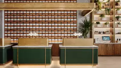 New York City | The check-in desk at Arlo Midtown
