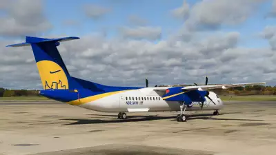Connect Airlines | A Connect Airlines plane on the tarmac