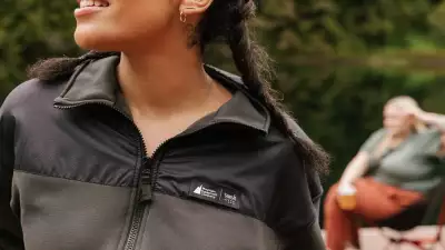Detailing on the Smash + Tess X MEC Fresh Air Fleece Jumpsuit