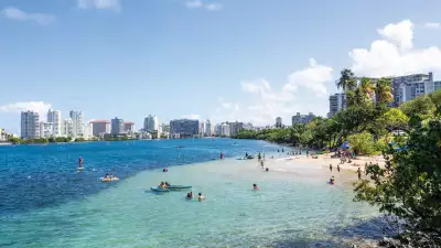 A beach in Puerto Rico