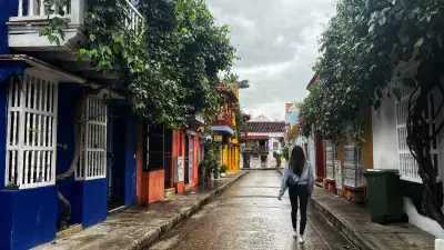 Walking the streets of Cartagena, Colombia