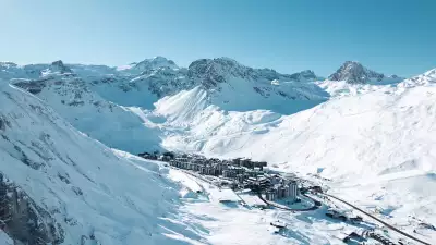 Tignes in the French Alps