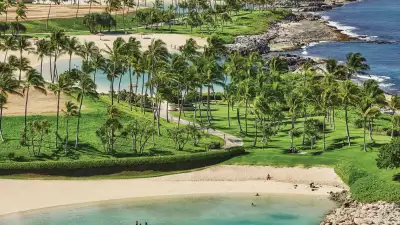 The lagoons at Ko Olina in Oahu, Hawai'i