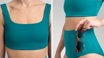 Alder Surf's Up Bikini in lagoon blue