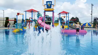 Spray N' Play at Bingemans waterpark in Waterloo