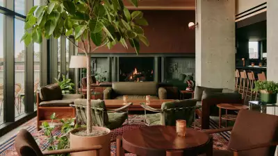 New Toronto hotels | Rooftop bar Evangeline inside the Ace Hotel Toronto