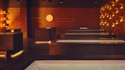Ice baths in the cold space at Othership Yorkville