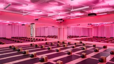 Sweat and Tonic in The Well, Toronto | The pilates room at Sweat and Tonic in The Well