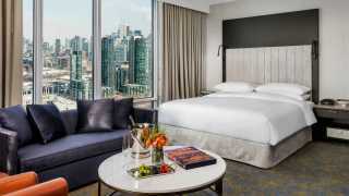 Hotel X Toronto Review: a room
