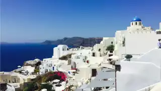 Tourists urged to stop riding donkeys up Santorini's steep cliffs