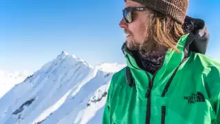 The North Face winter sport jacket