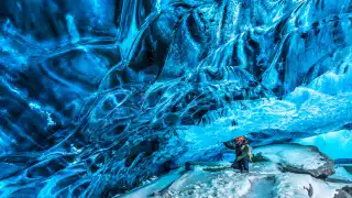 Skaftafell Ice Cave, Iceland Skaftafell Ice Cave, Iceland