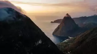 Gros Piton and Petit Piton, Saint Lucia Gros Piton and Petit Piton, Saint Lucia