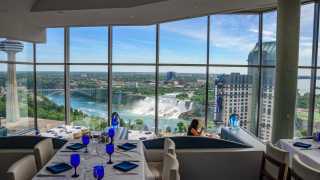 Watermark rooftop restaurant at the Hilton Niagara Falls