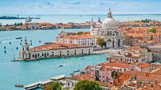 Clear water in Venice canals