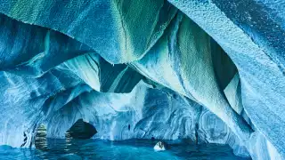 Marble Caves, Patagonia, Chile