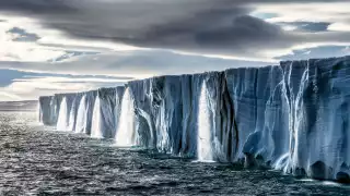 Nordaustlandet ice cap in Svalbard, Norway Nordaustlandet ice cap in Svalbard, Norway