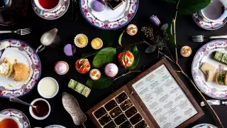 High tea in Victoria, B.C.