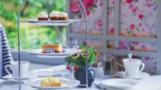 High tea in Victoria, B.C.