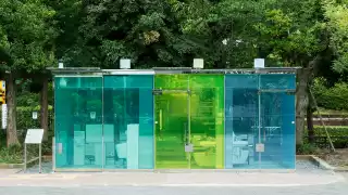 Japan's latest tourist attraction: Tokyo's transparent public toilets