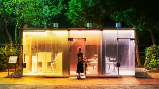Japan's latest tourist attraction: Tokyo's transparent public toilets