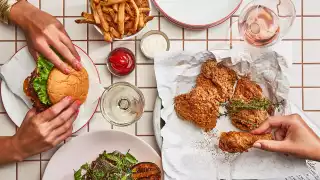 The June Motel and Heydays Restaurant, Sauble Beach | Smash burger and fried chicken