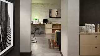 Best hotels Toronto staycation | The Anndore House bedroom living area