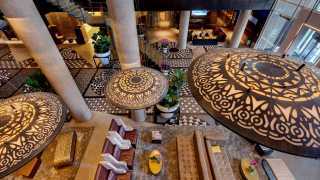 Best hotels Toronto staycation | Hotel X main entrance lobby