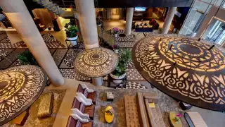 Best hotels Toronto staycation | Hotel X main entrance lobby