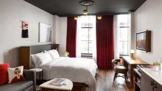Best hotels Toronto staycation | The Broadview Hotel one bedroom suite