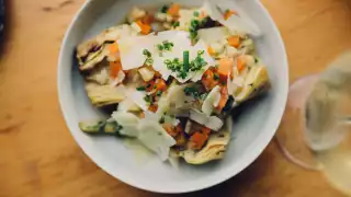 Restaurants in Victoria, B.C. plus hotels, activities and more | artickoke barigoule at Stage Wine Bar