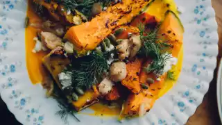 Restaurants in Victoria, B.C. plus hotels, activities and more | a pumpkin dish at Stage Wine Bar