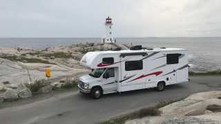 CanaDream: RV rentals in Ontario | A CanaDream Motorhome driving on the east coast