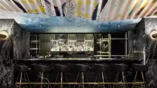 The cocktail bar at Akira Back